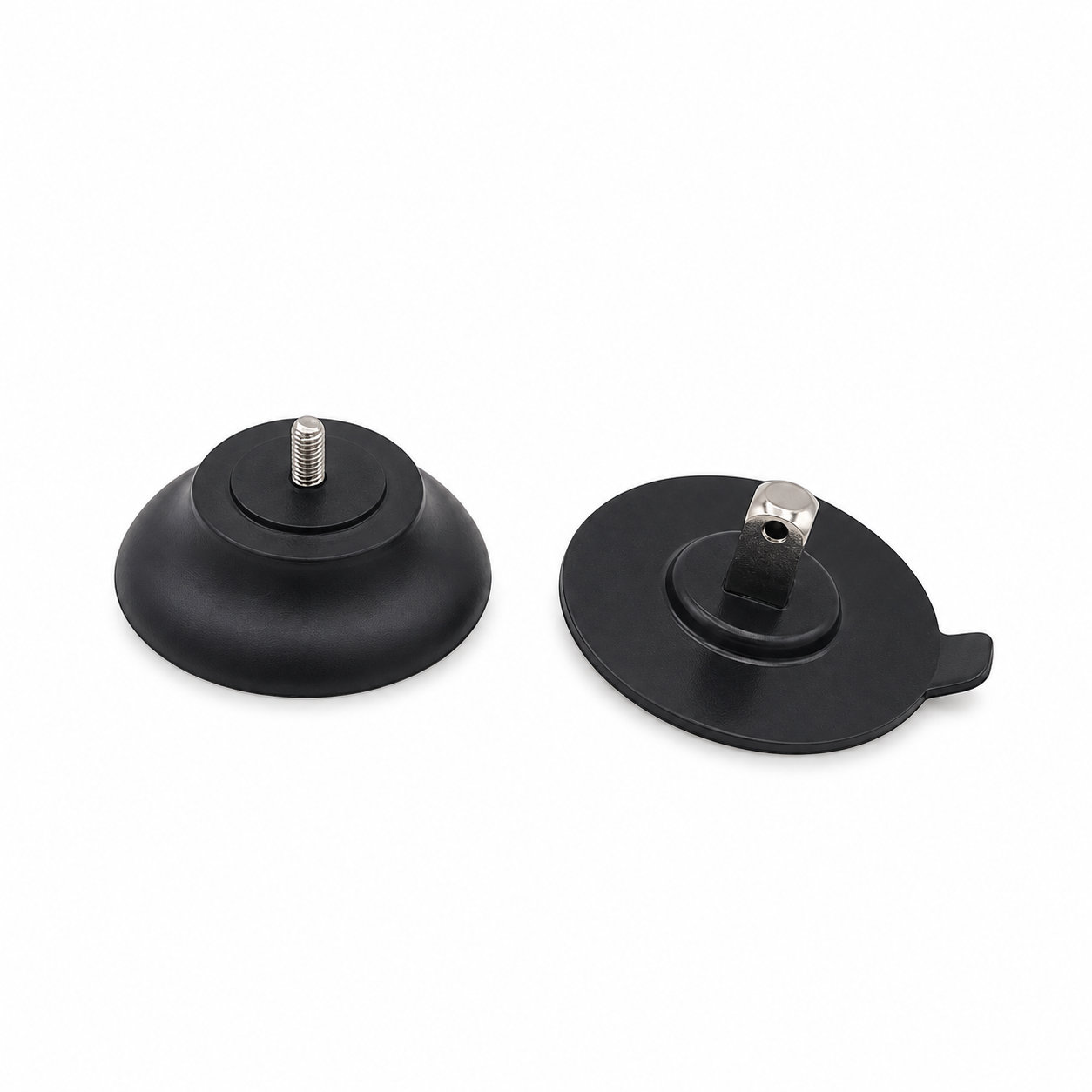 Vacuum glass suction cup/ screws with rubber suction cups
