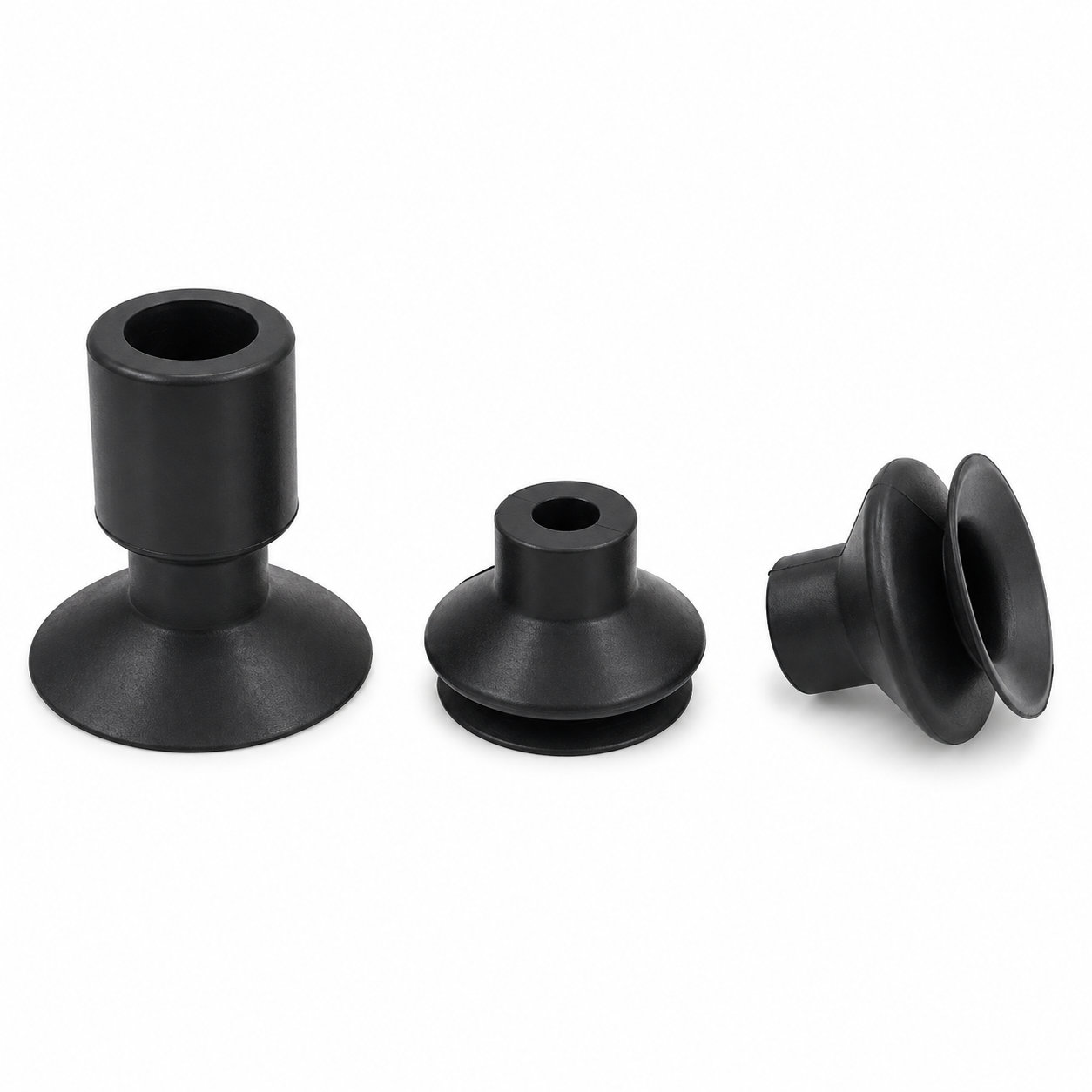 Black suction cups rubber silicone suction cup for industrial use