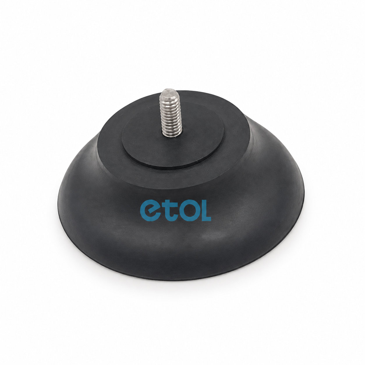 Powerful suction cup rubber industrial suction cups with screw