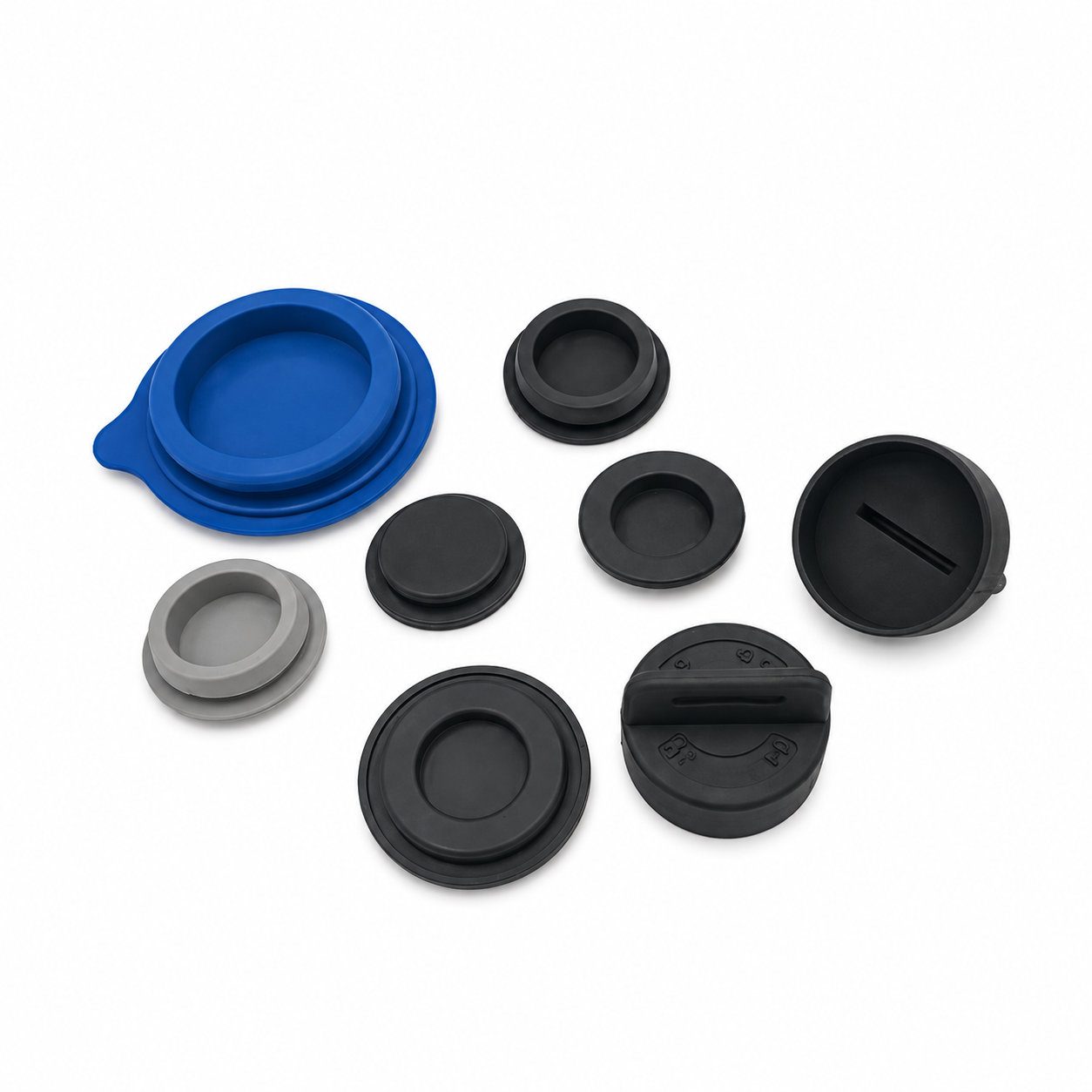 silicone lid cover custom rubber compression anti dust plug