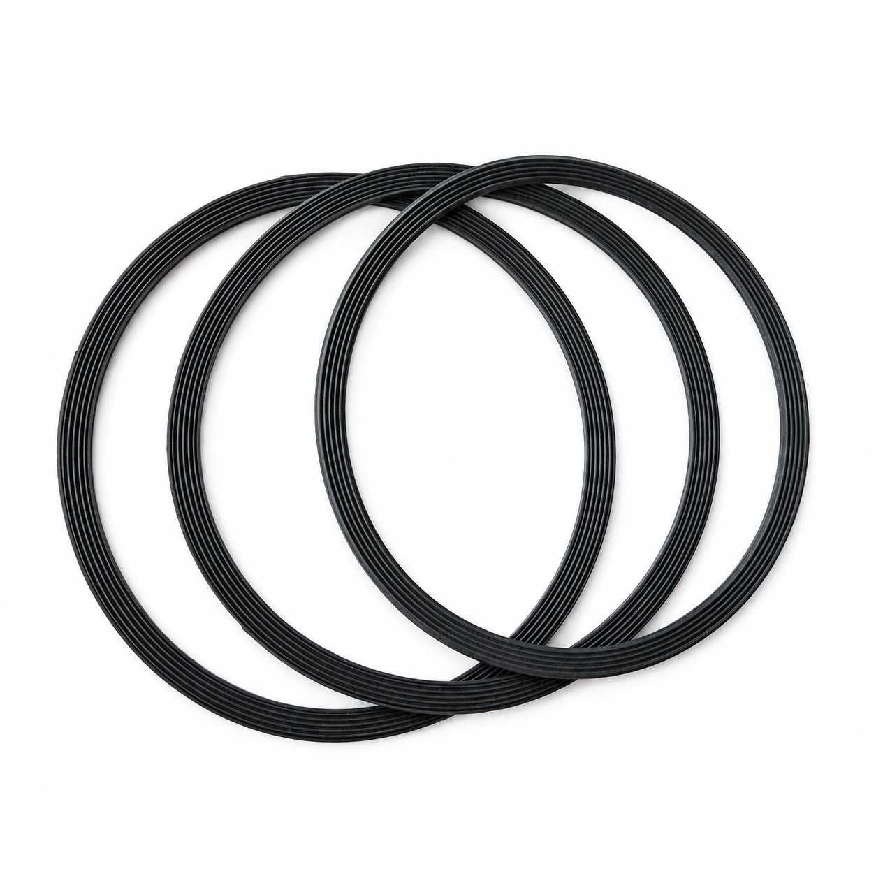 High quality rubber seal gasket/round rubber washer with grooves