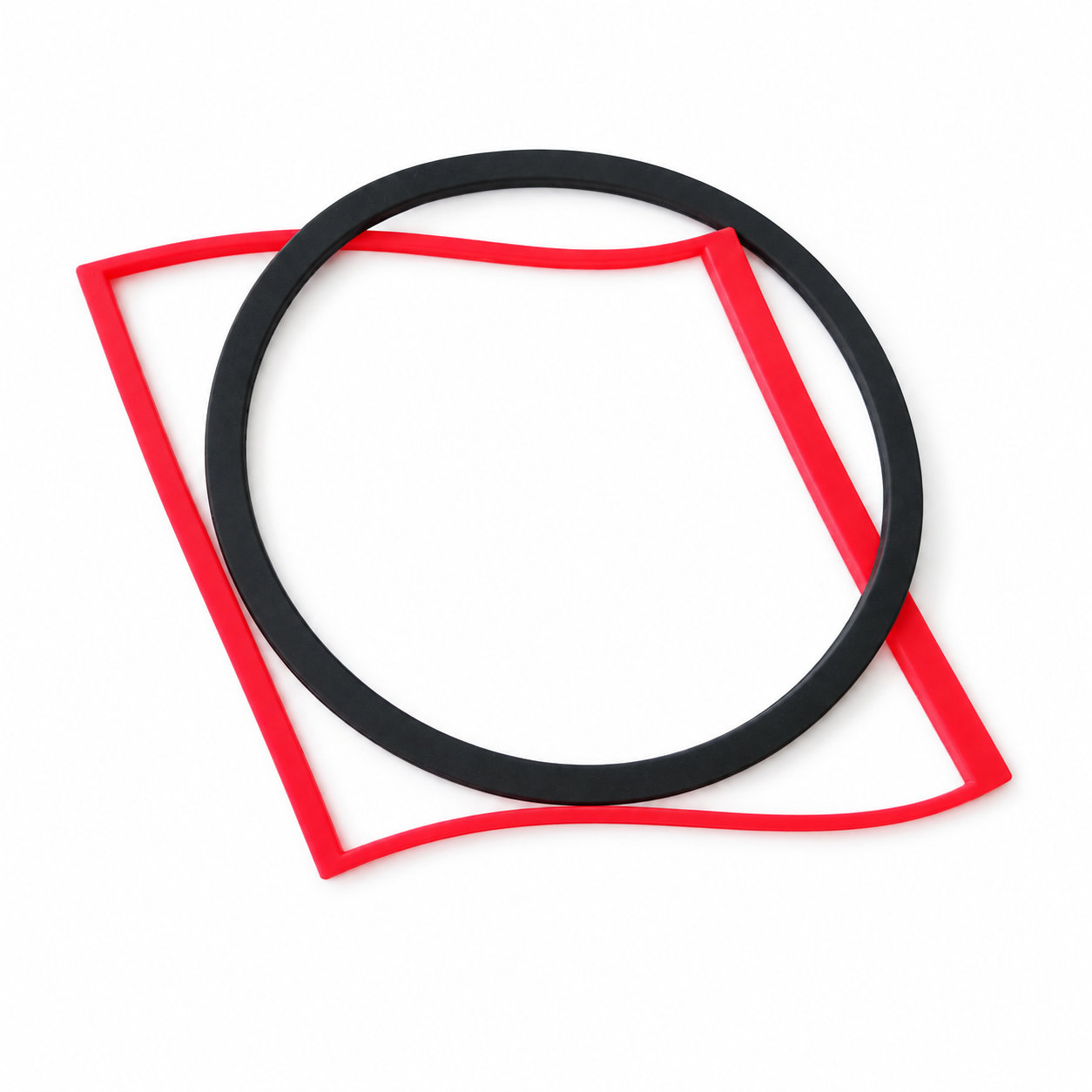 Custom mold compressing waterproof silicone washer/rubber seal