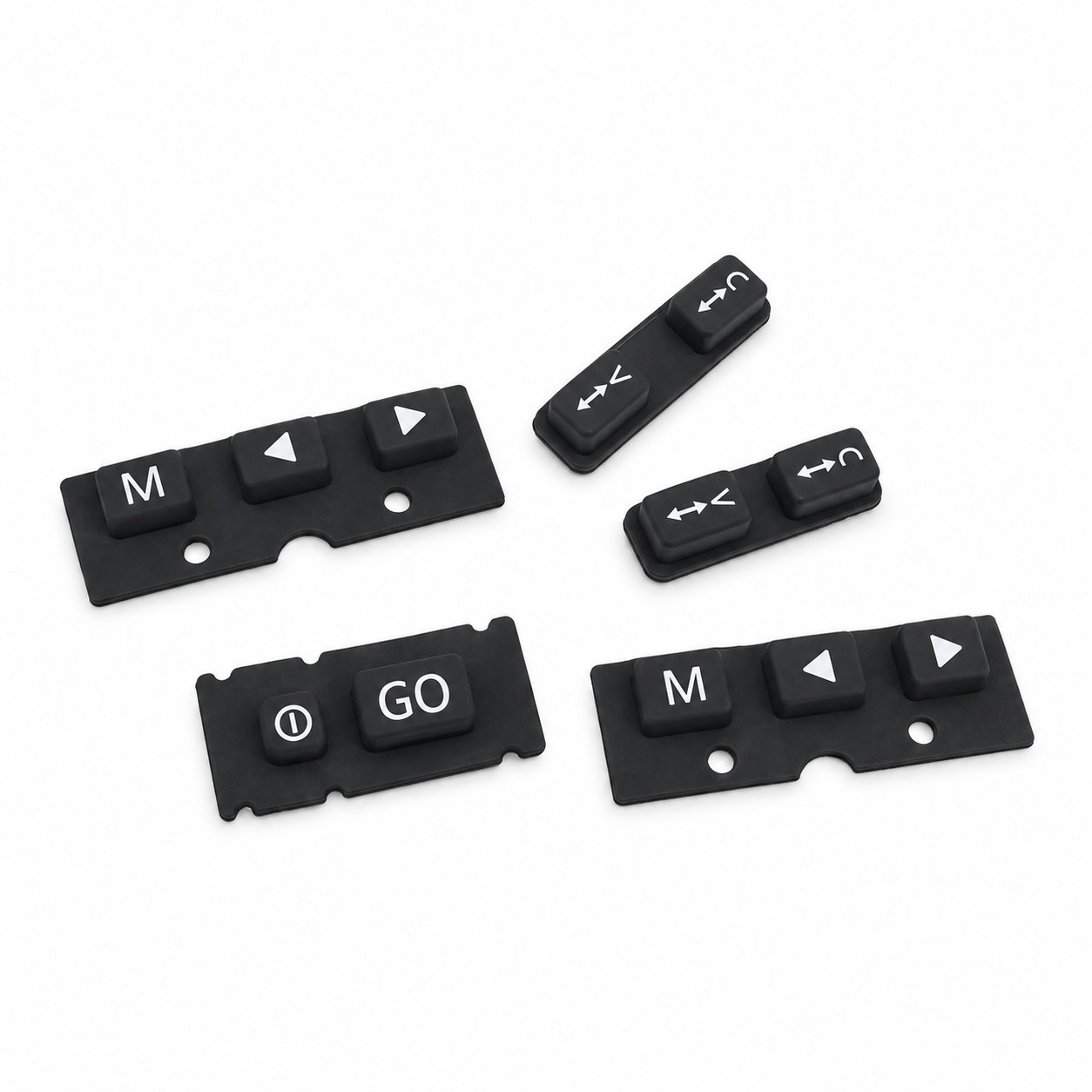 rubber switches push button custom made silicone keypads