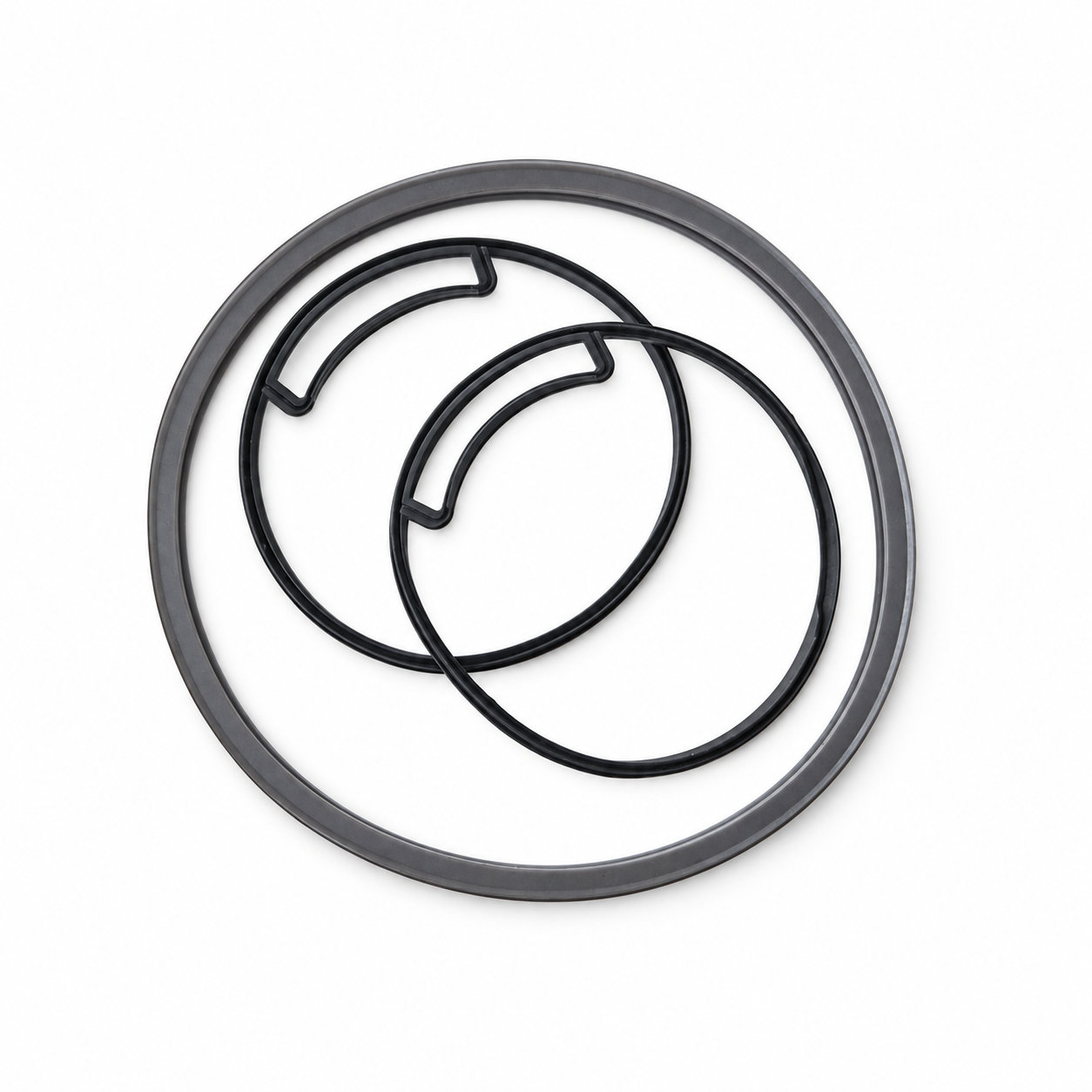 Molded compressing rubber gasket/high quality rubber seal ring
