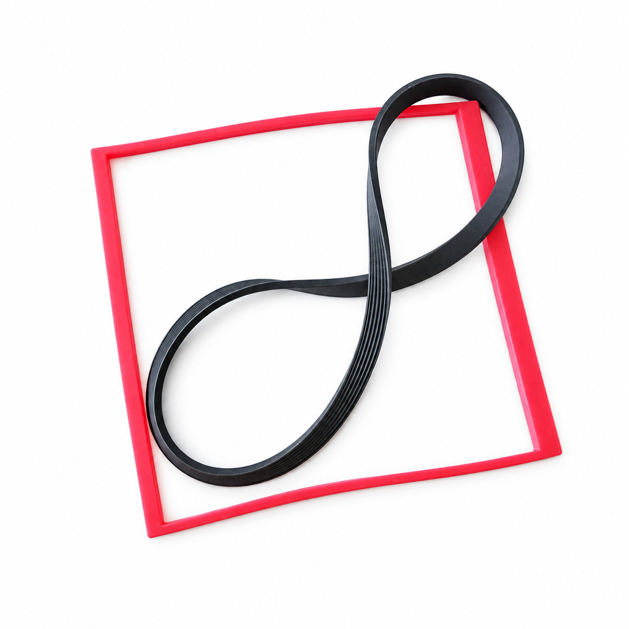 Molded compressing durable rubber seal ring/rubber washer