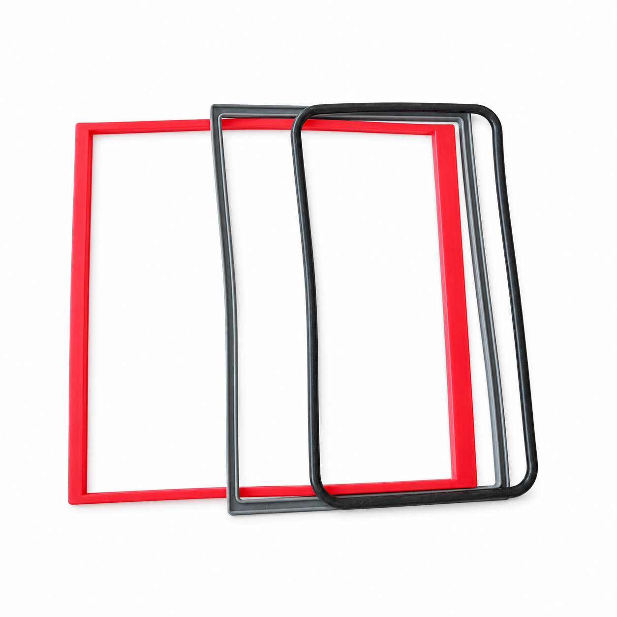 Heat-resistant square rubber washer/rubber seal/gasket