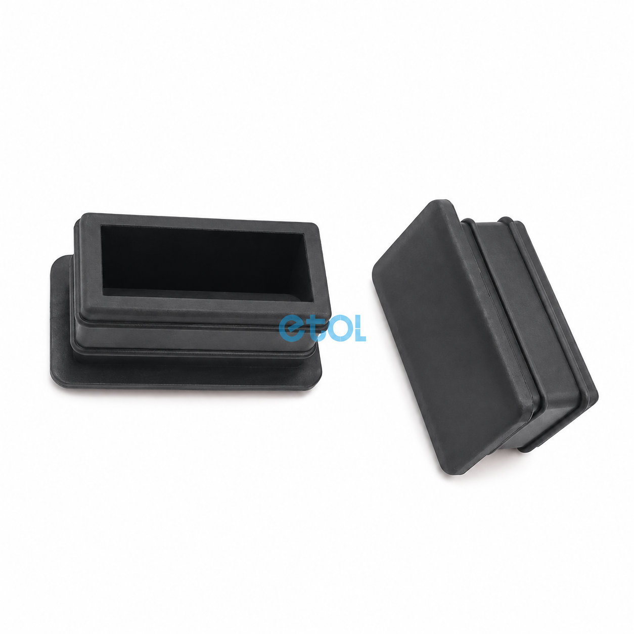 waterproof rectangular plug square silicone rubber cover