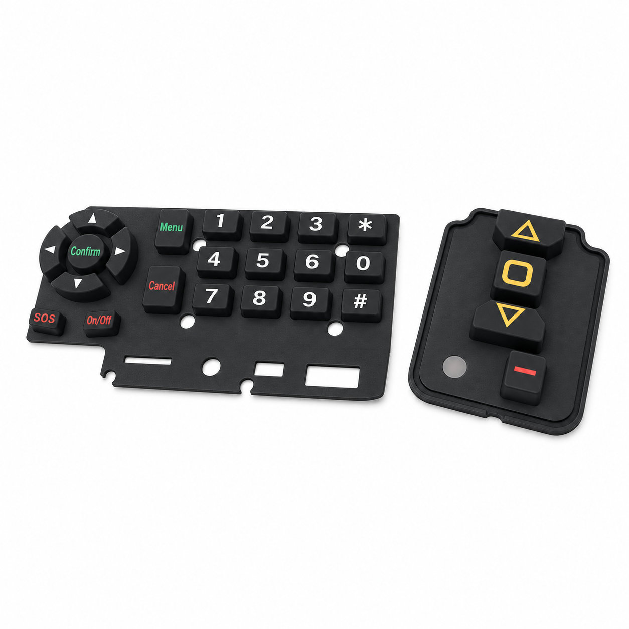 silicone keypad manufacturer custom conductive silicone button