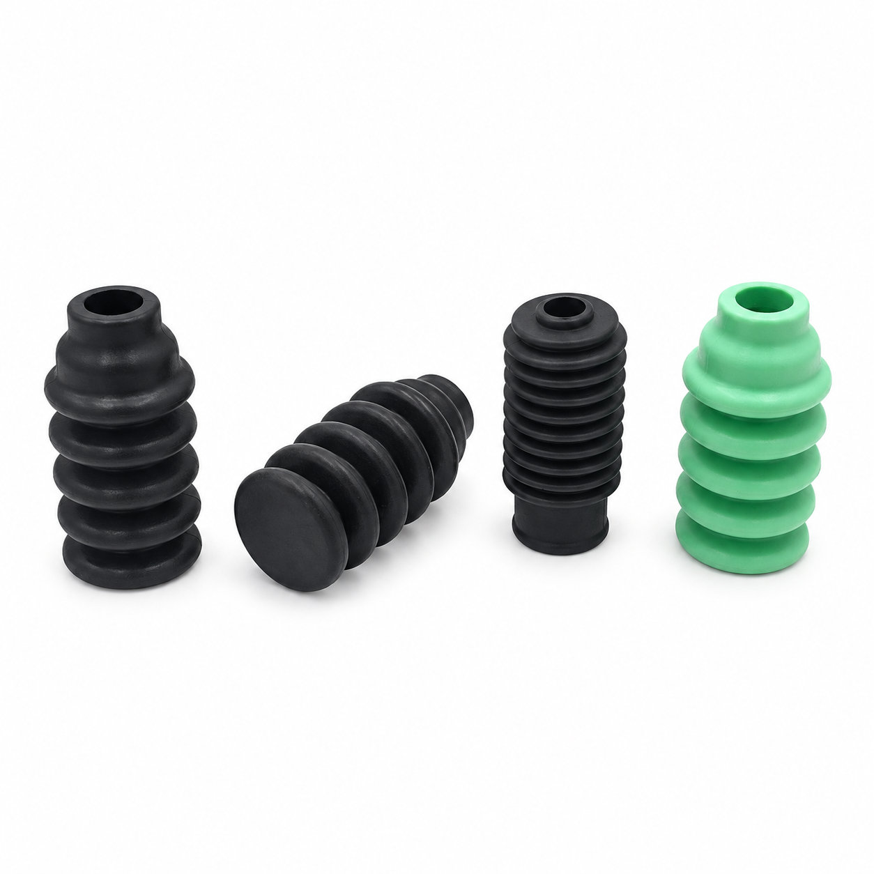 Custom made various neoprene rubber bellows