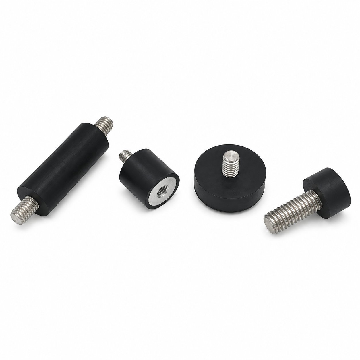 Custom made M3 M4 M6 M8 M10 screw vibration rubber damper