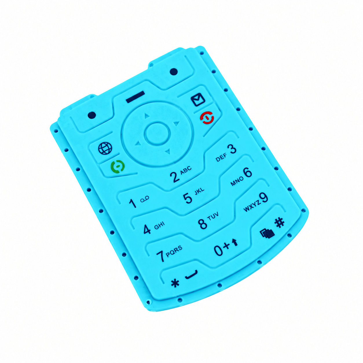 Customized new style mobile phone silicone keypad