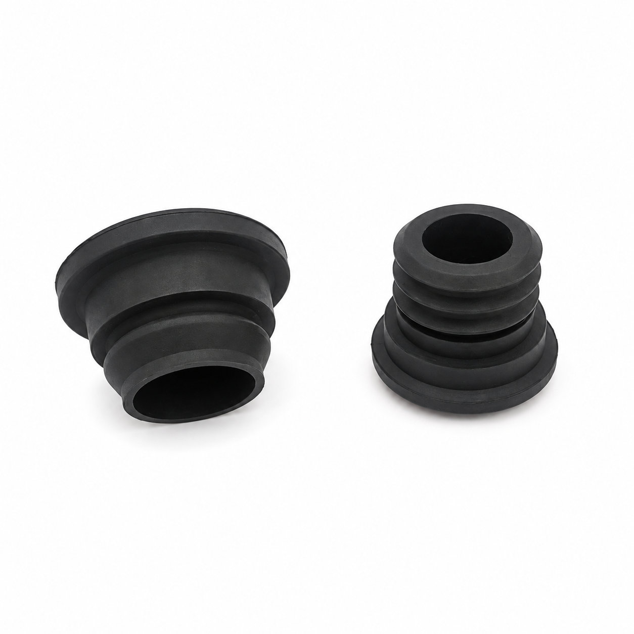 Butyl rubber plugs for medical threaded rubber screw hole plugs