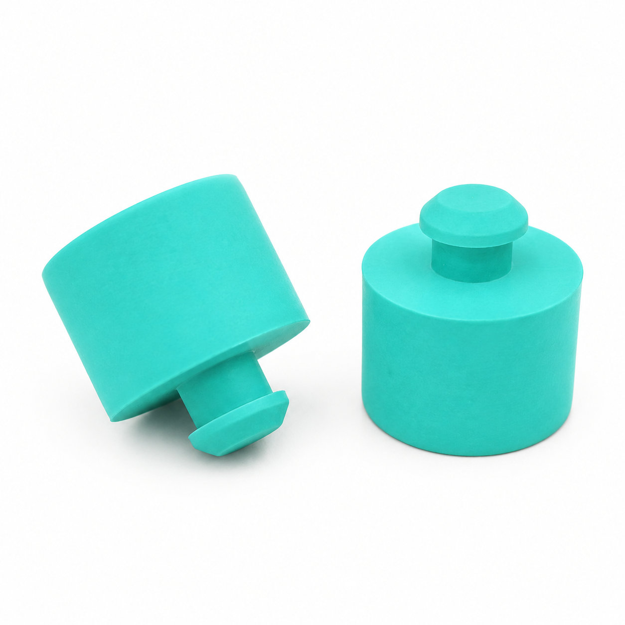 Factory customized solid bung silicone rubber plug