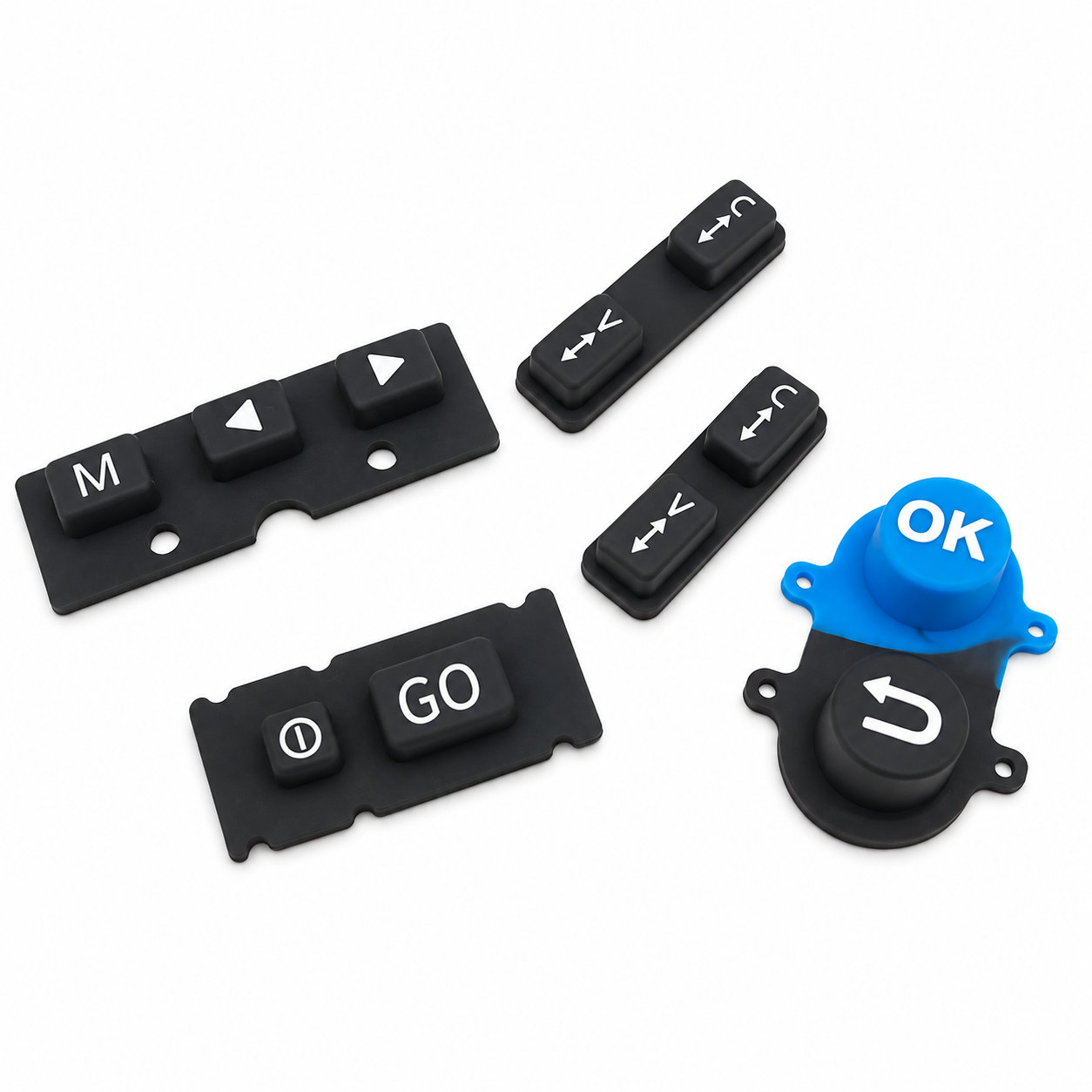 electronic silicone keypads customized silicone push button