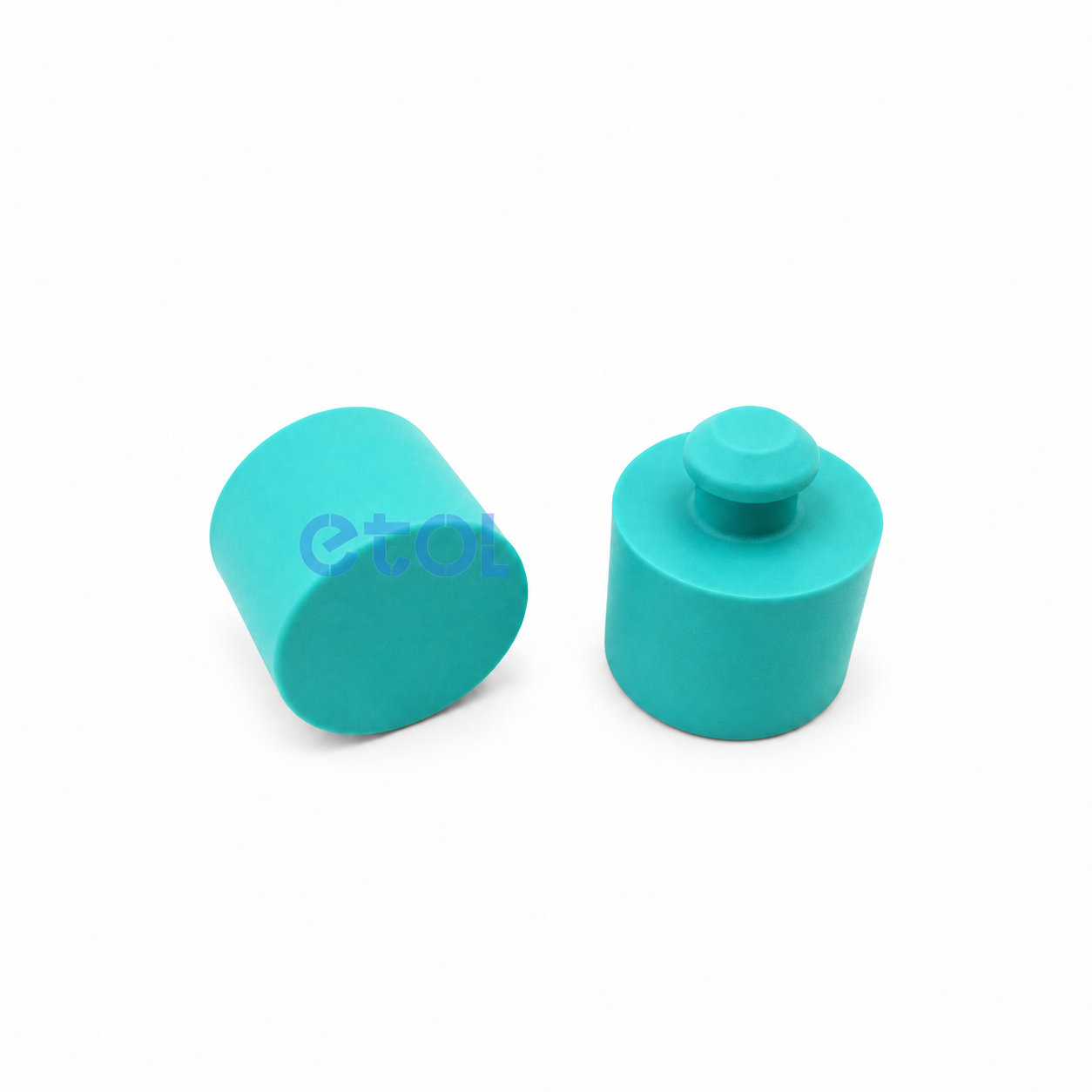 Colored silicone rubber plugs/medical rubber stopper