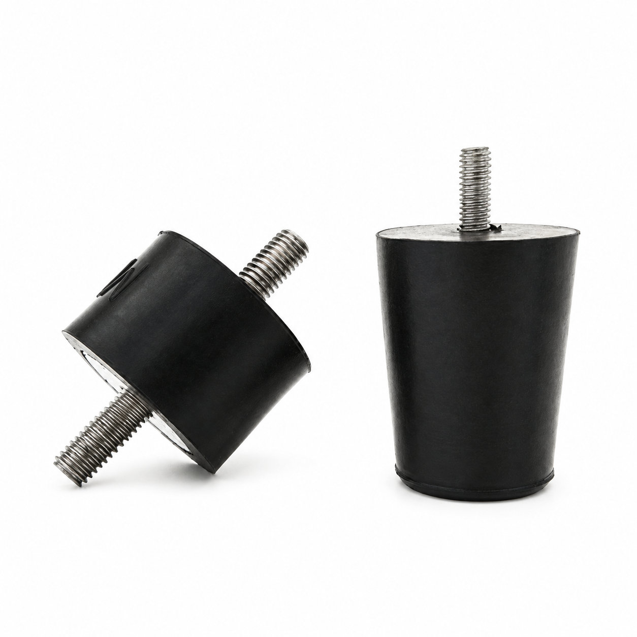 Custom rubber vibration bushing isolator mounts for electric motor