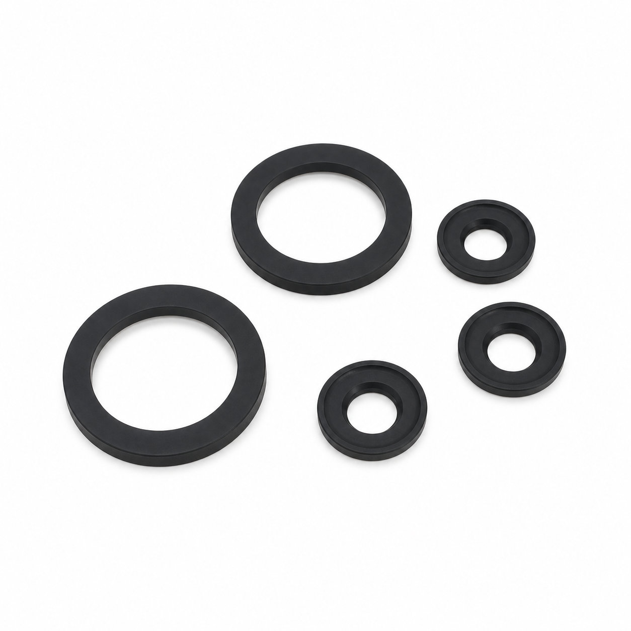 rubber washer shock absorber customized rubber shoulder washer