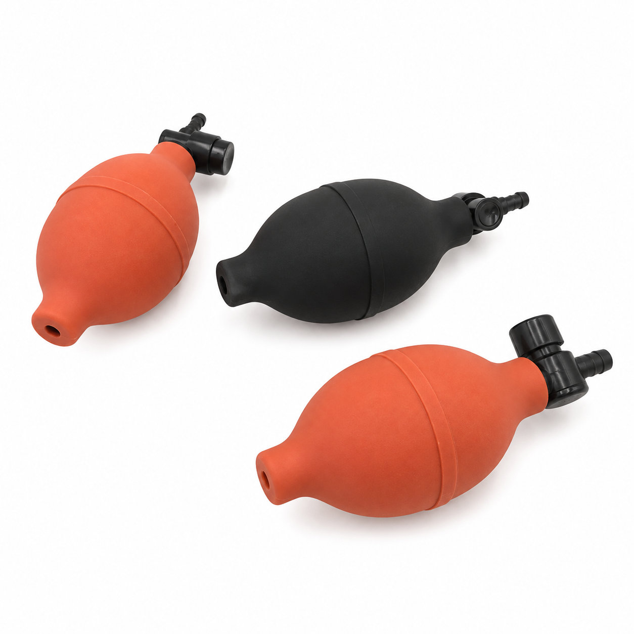 rubber hand bulb pump customized silicone balloon for medical use