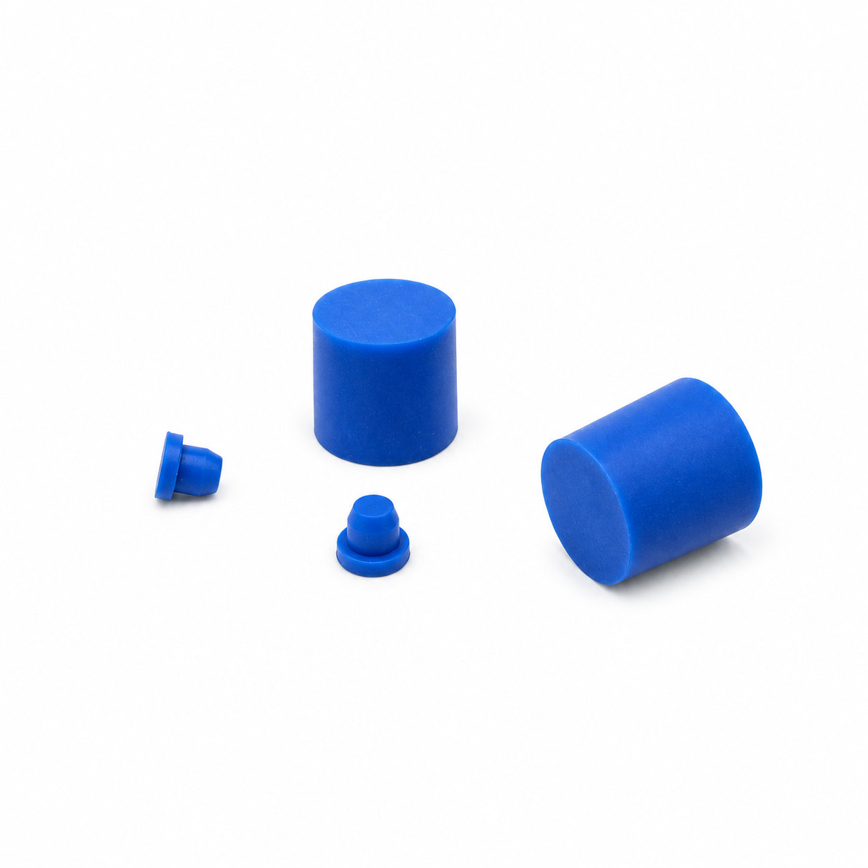 24mm round food grade silicone plugs/rubber solid stoppers