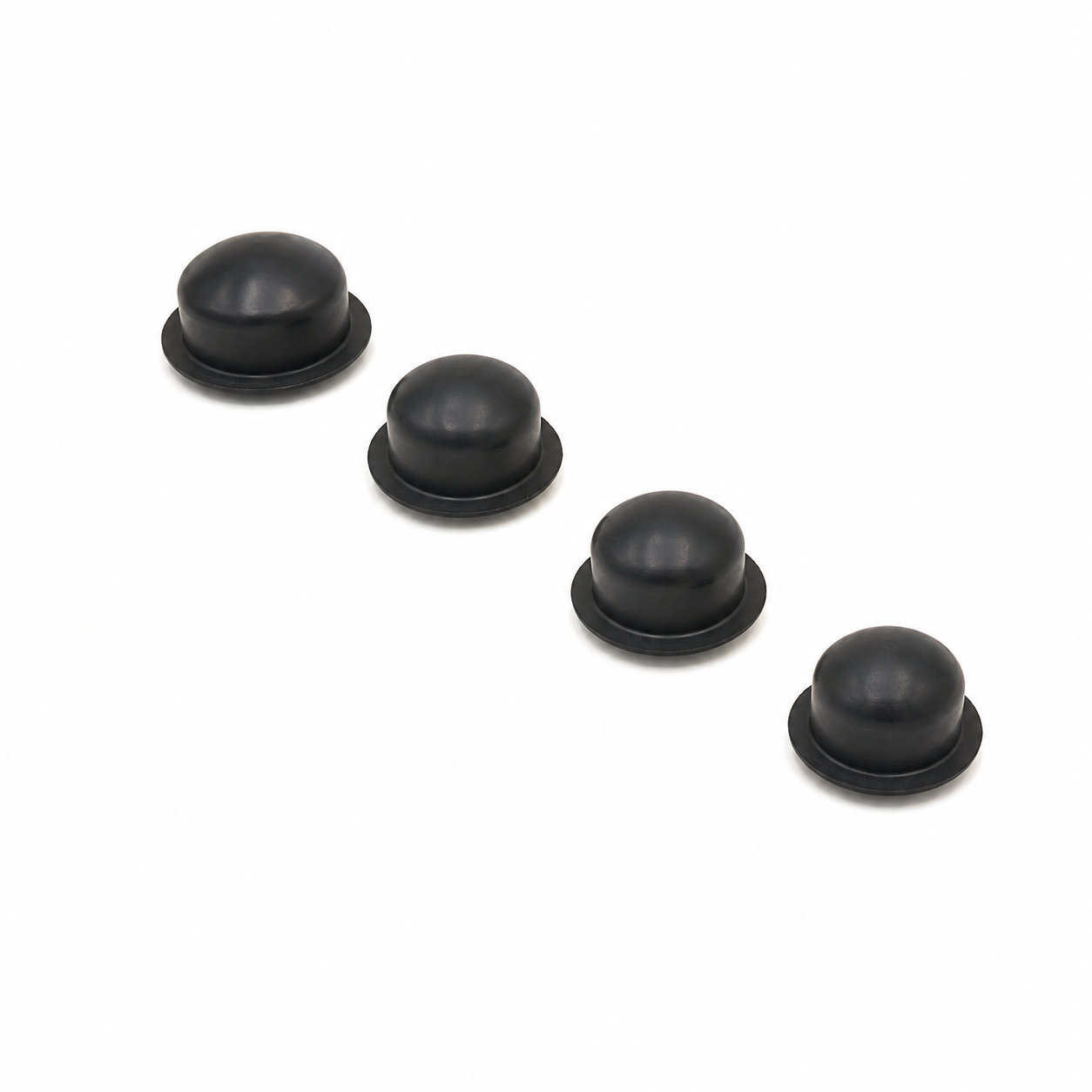 Heat resistant rubber plugs/stoppers with different sizes