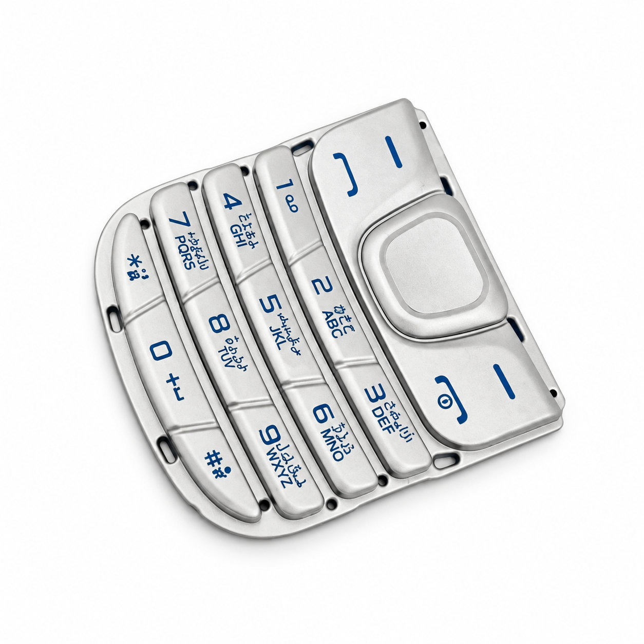 OEM custom made silicone mobile phone keypad