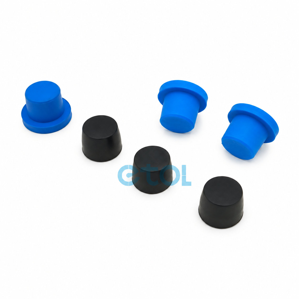 Custom butyl rubber plugs/stoppers for medicine bottle