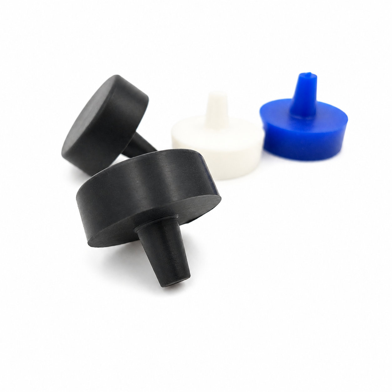 7mm hole corrosion-resistant silicone stoppers/plugs
