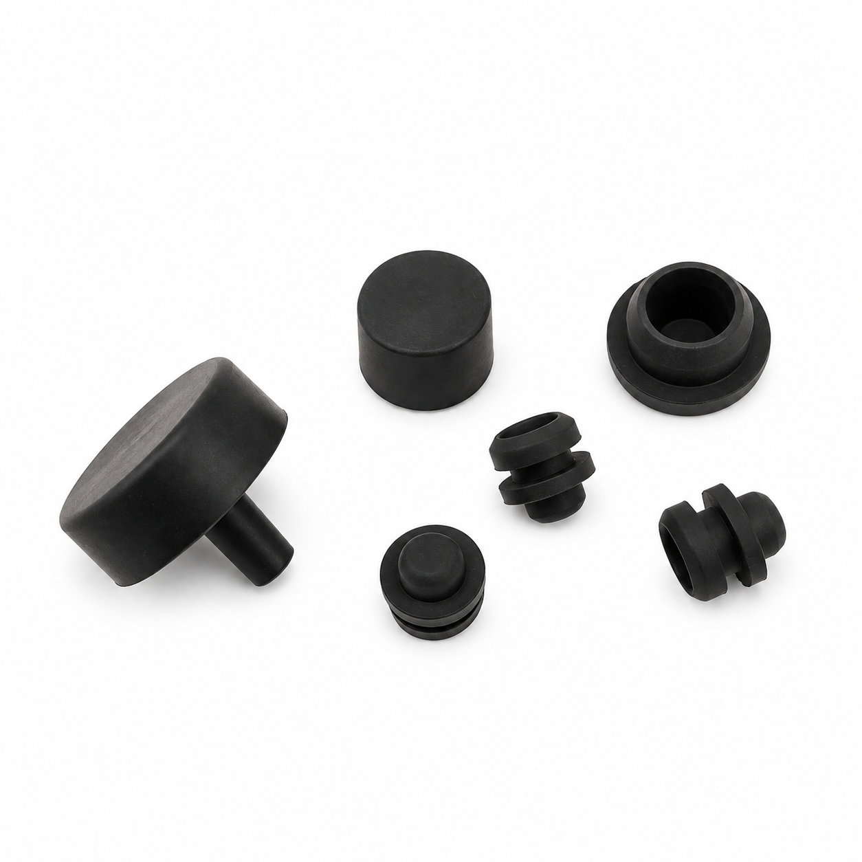 Custom small hole rubber plugs/seal covers/stoppers