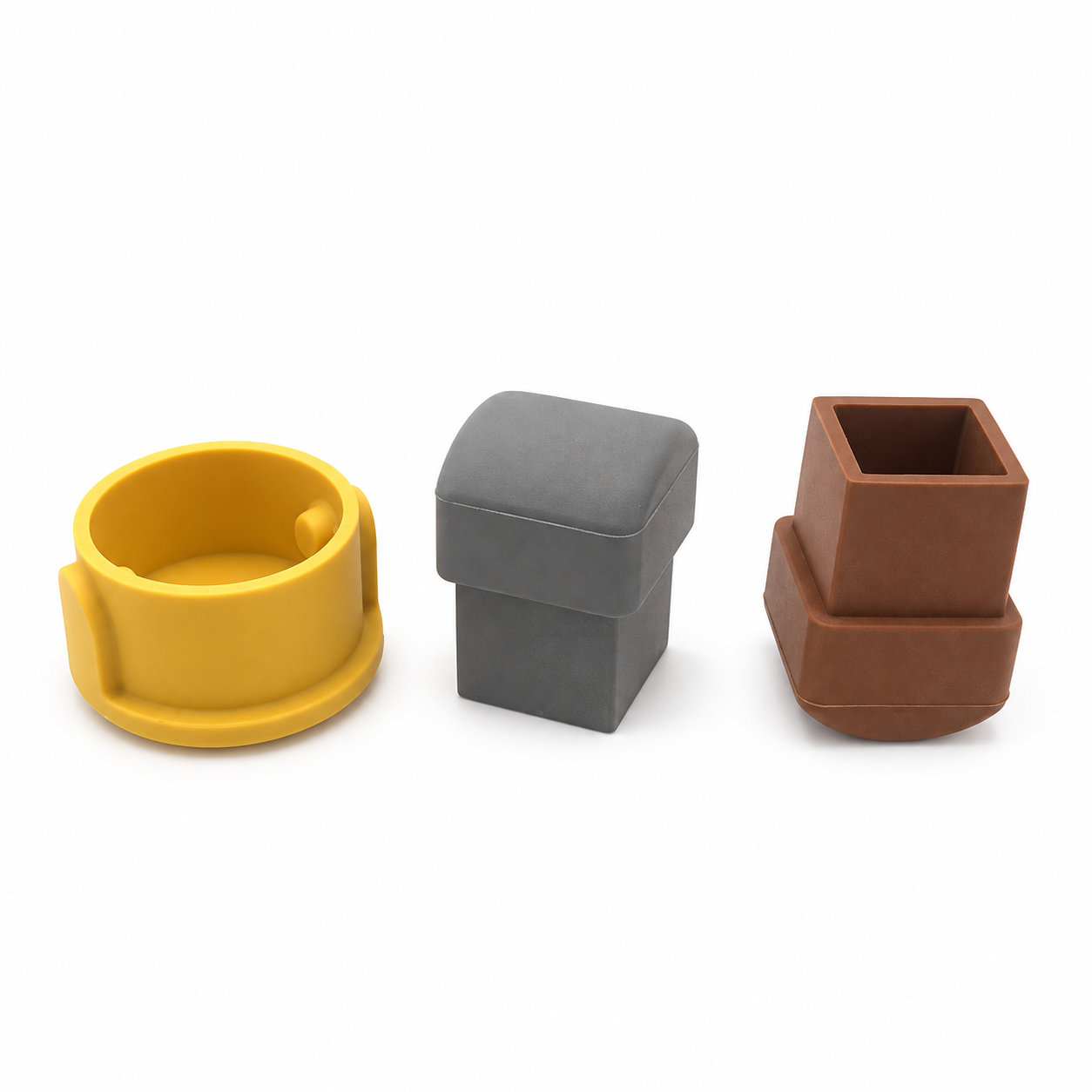 Custom made anti vibration 2 inch rubber feet tips/ rubber caps