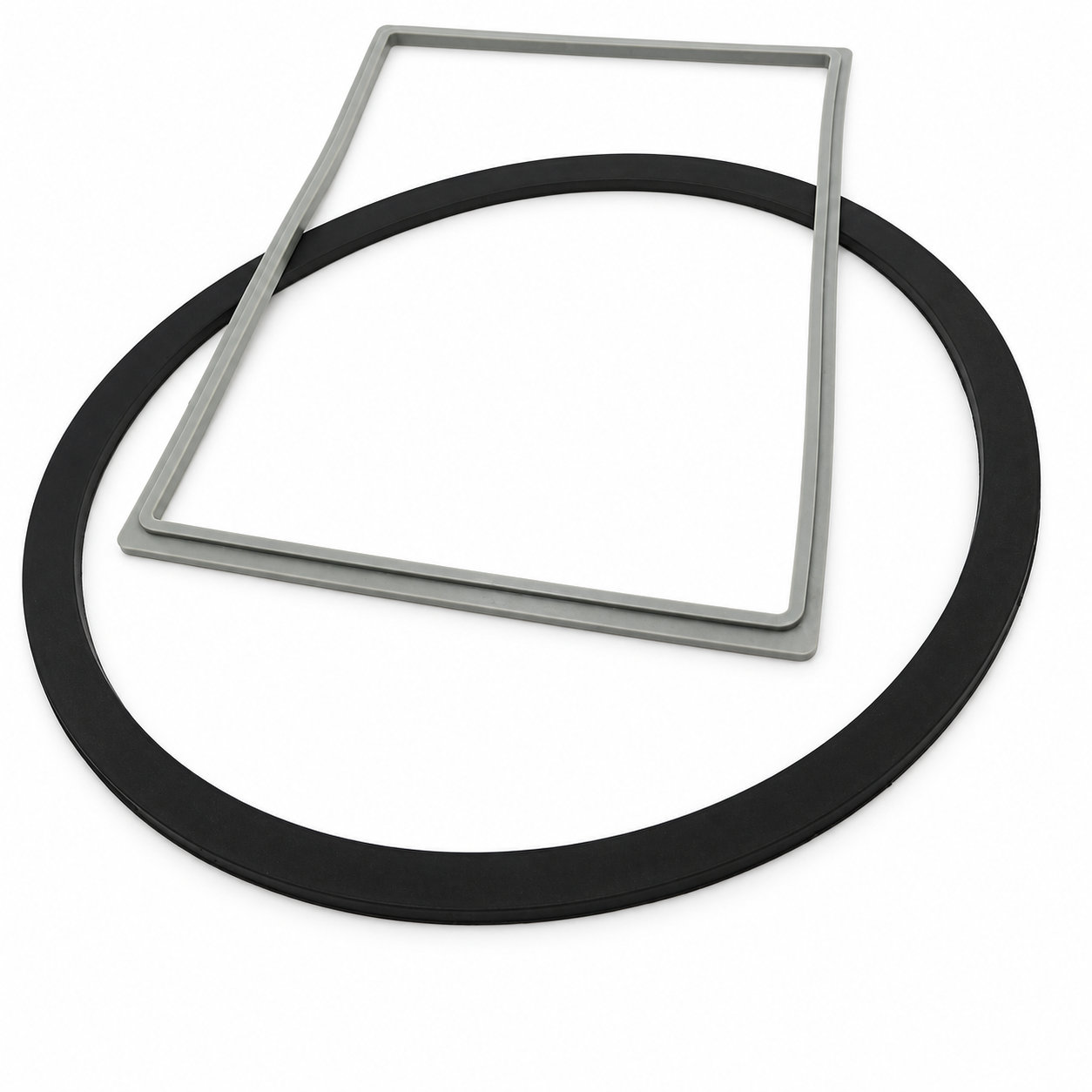 Custom molded heat resistant silicone o ring seal