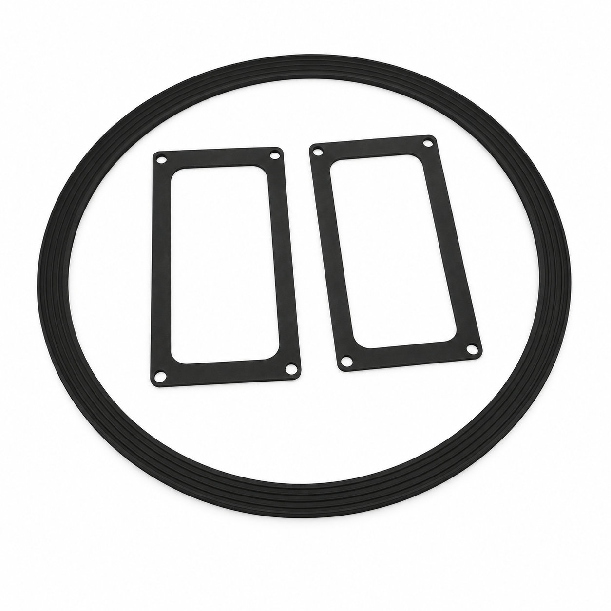 Molded silicone o-ring extruded seals rubber strip o-ring