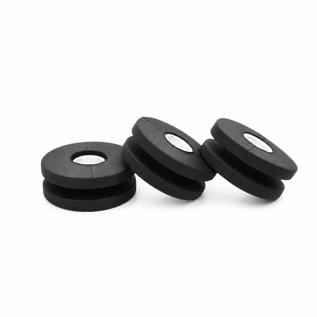 Factory custom molded silicone rubber cable grommet