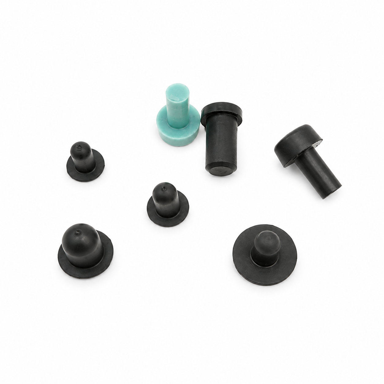 Custom colorful rubber seal plugs/5.7mm rubber stoppers