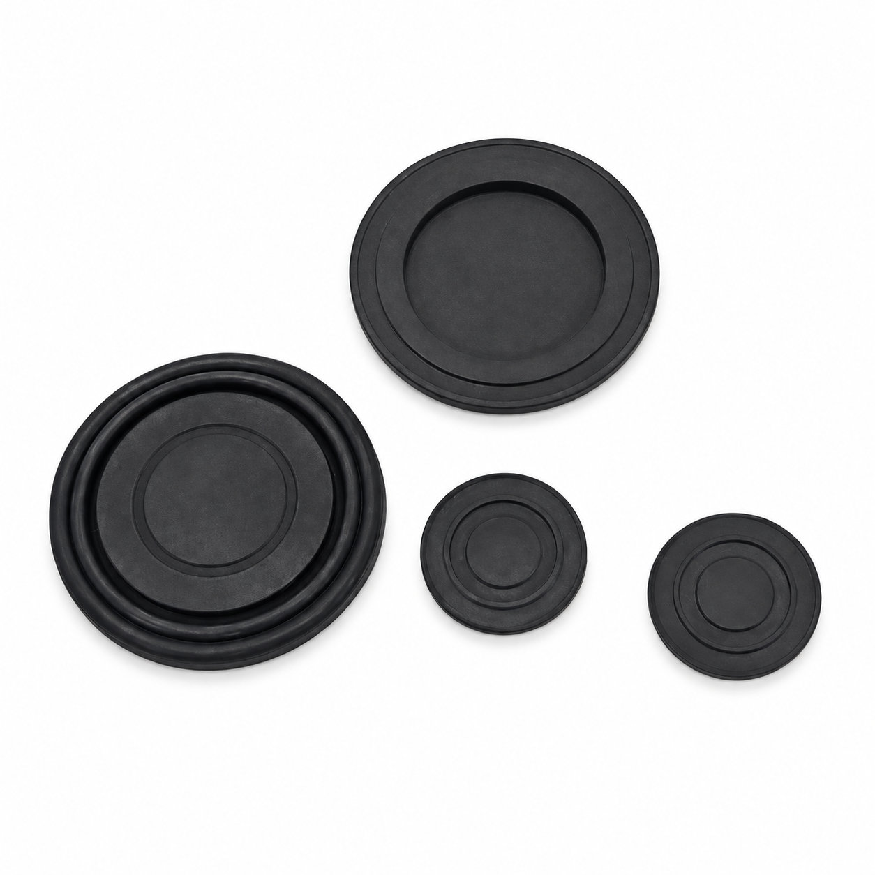 Round rubber heating pad custom made silicone back pad