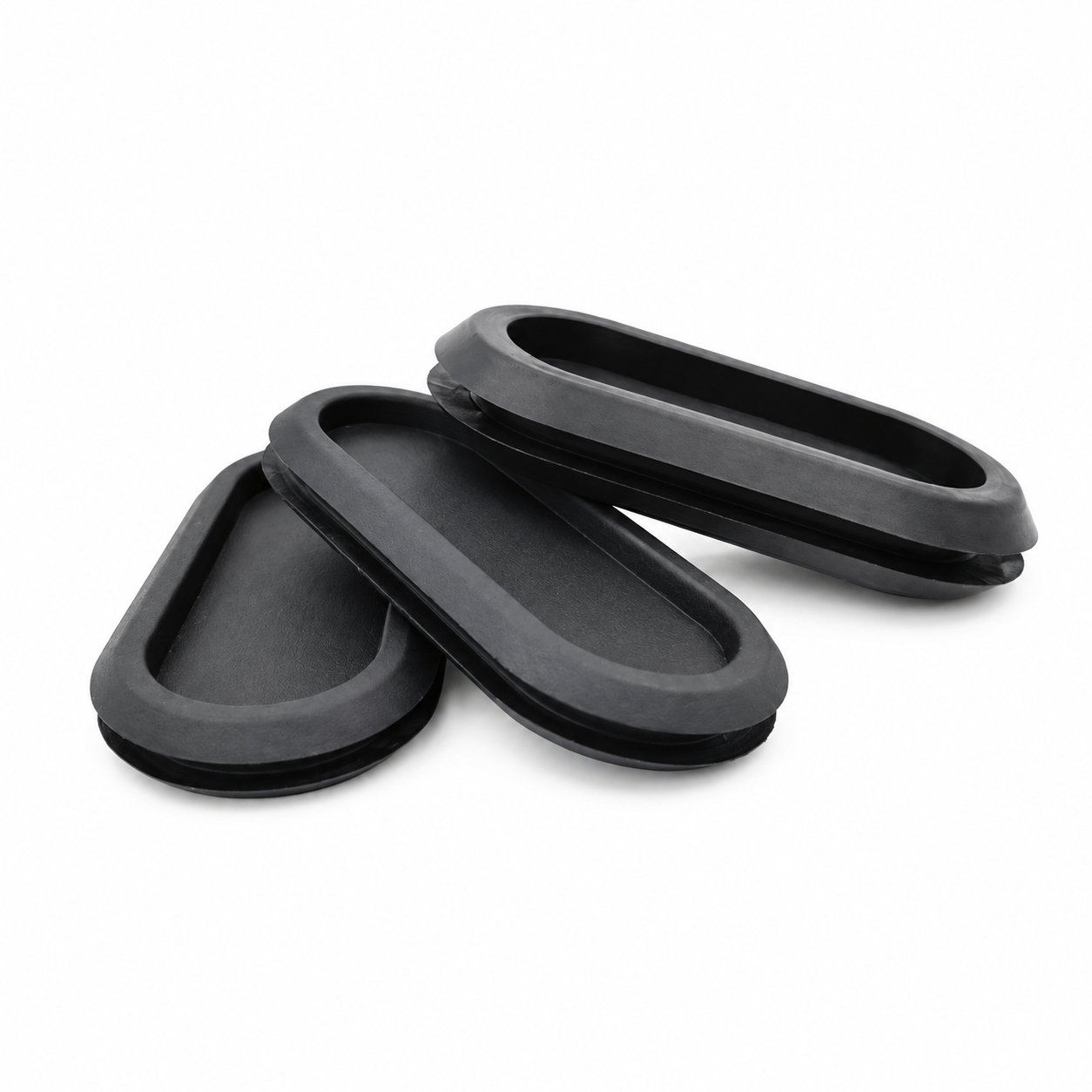 Closed wire oval rubber grommets rubber molded grommet