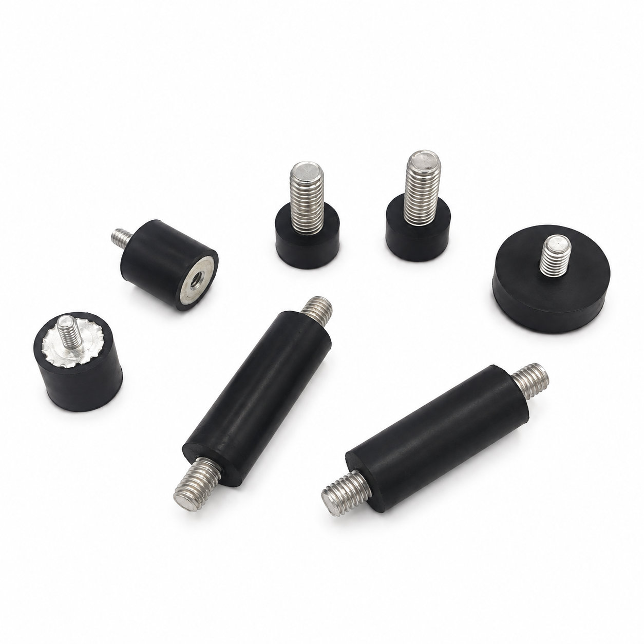 Silicone rubber shock absorber mount rubber buffer/damper