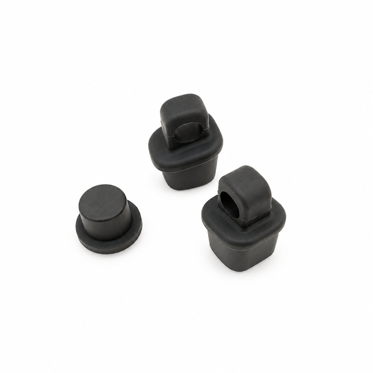 silicone rubber seal plugs/solid stopper with Pull ring