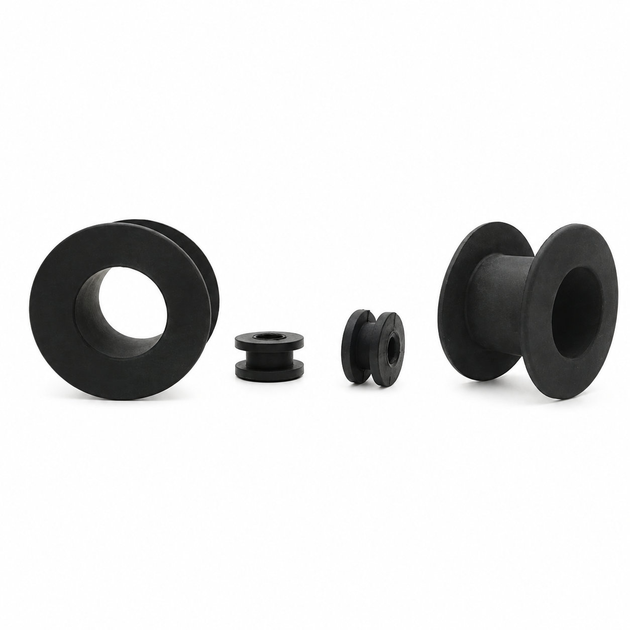 Factory molded electrical EPDM rubber grommet