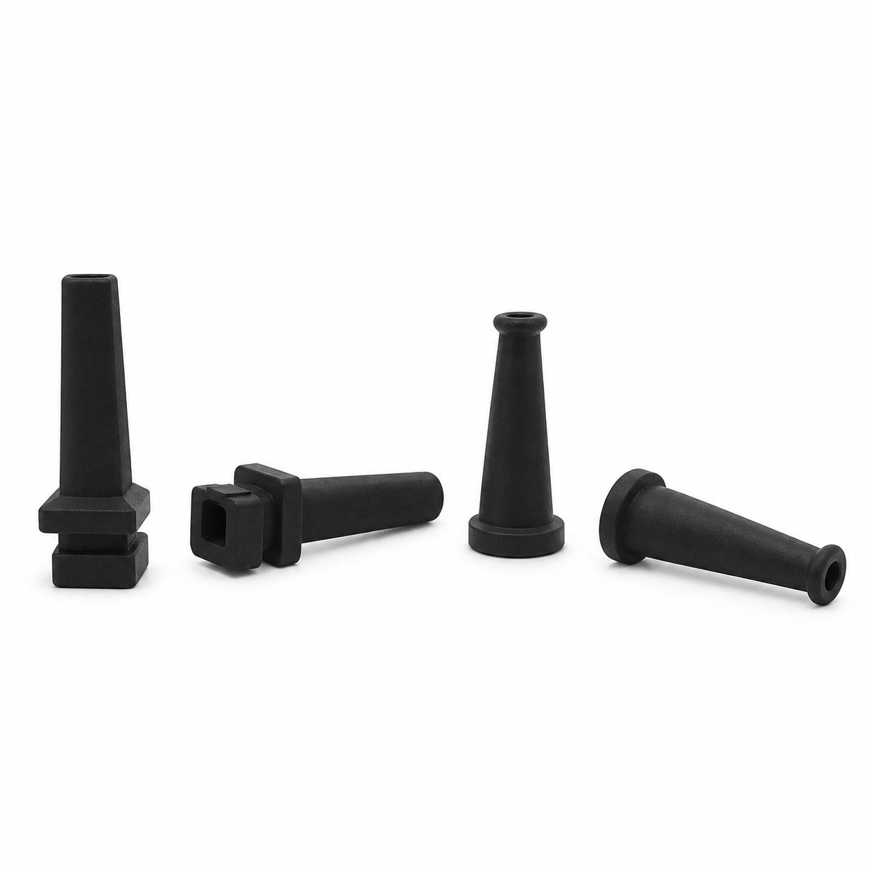 Customized mechanical parts sealed plastic long grommet