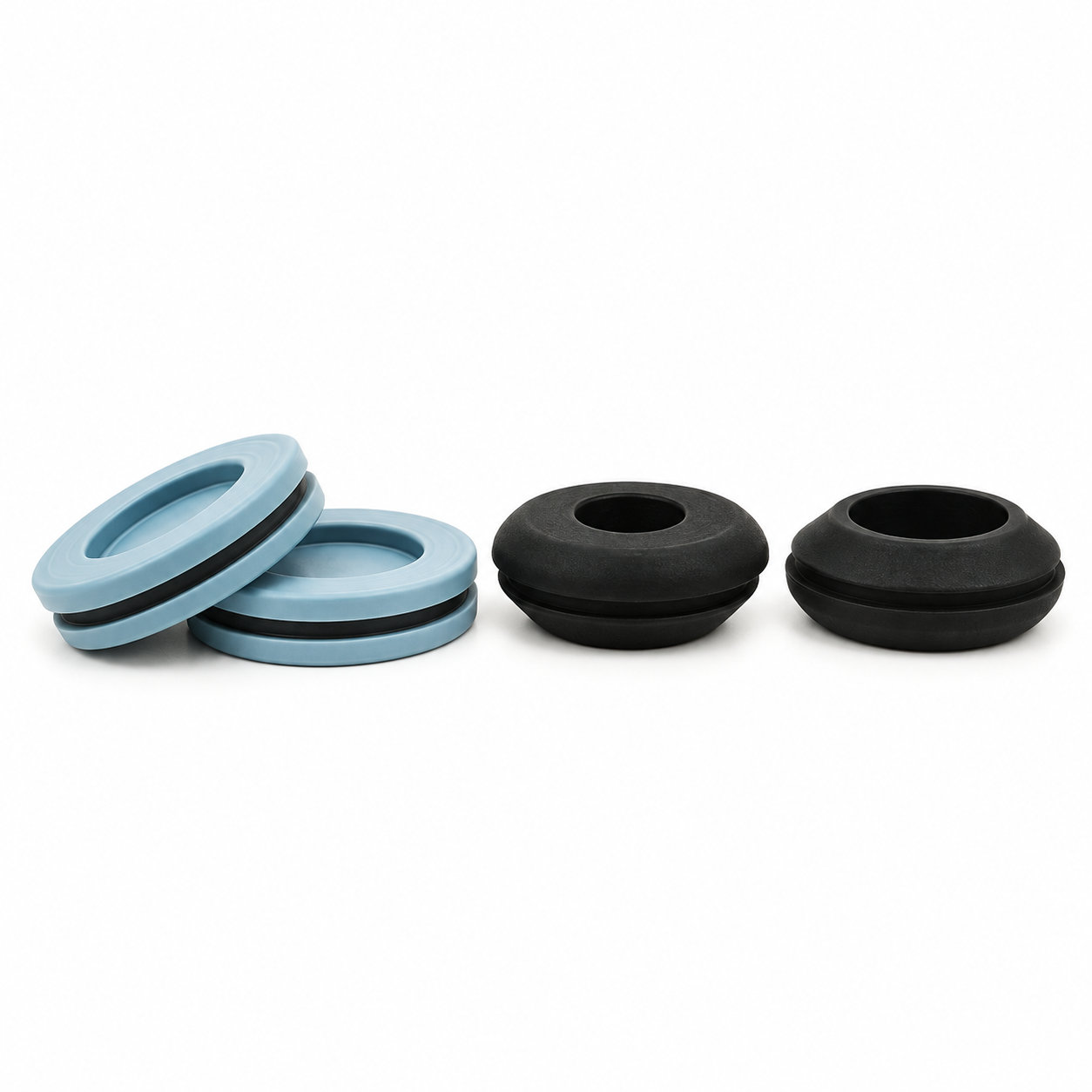 Custom molded silicone rubber grommet rubber blind grommet