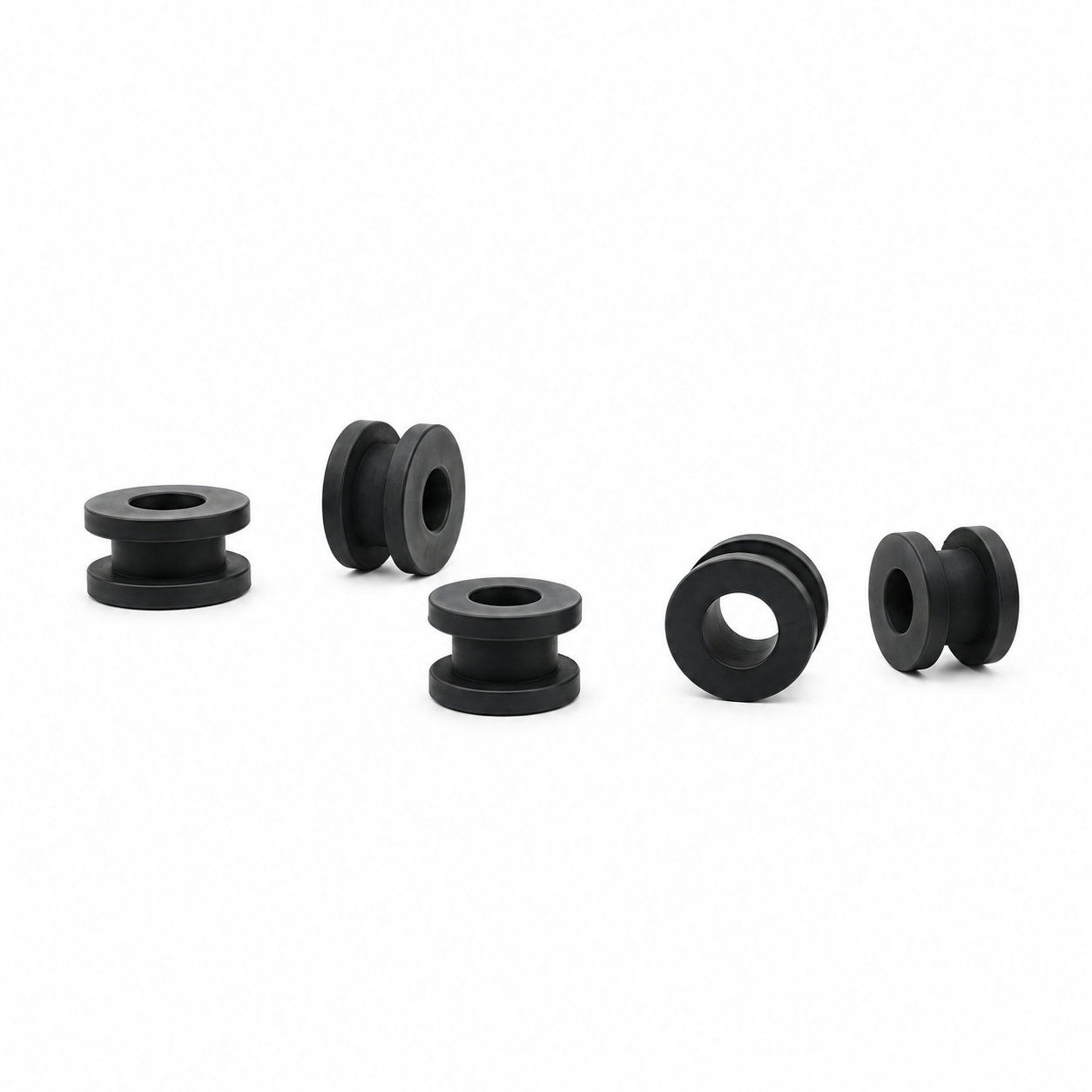 Rubber grommets for sheet metal cable wire