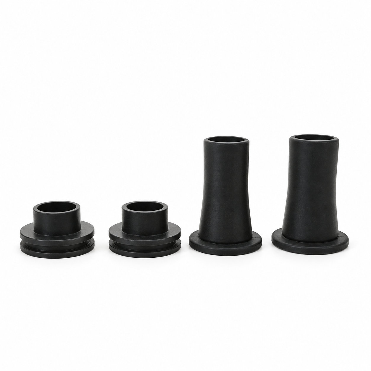 Rubber silicone sealed plug and cable grommets