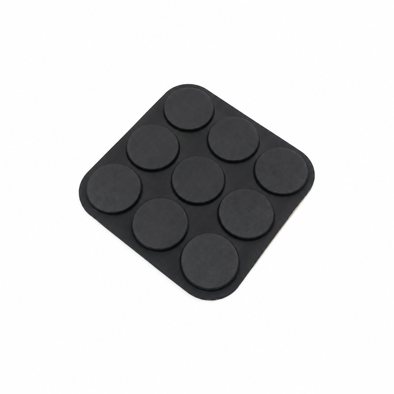 Adhesive foot protectors/ black silicone rubber foot pads