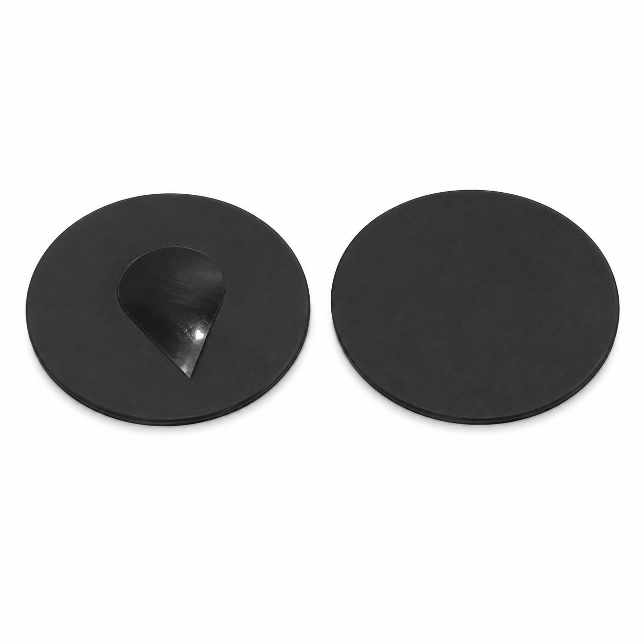 Custom made round non-skid rubber pads for furniture