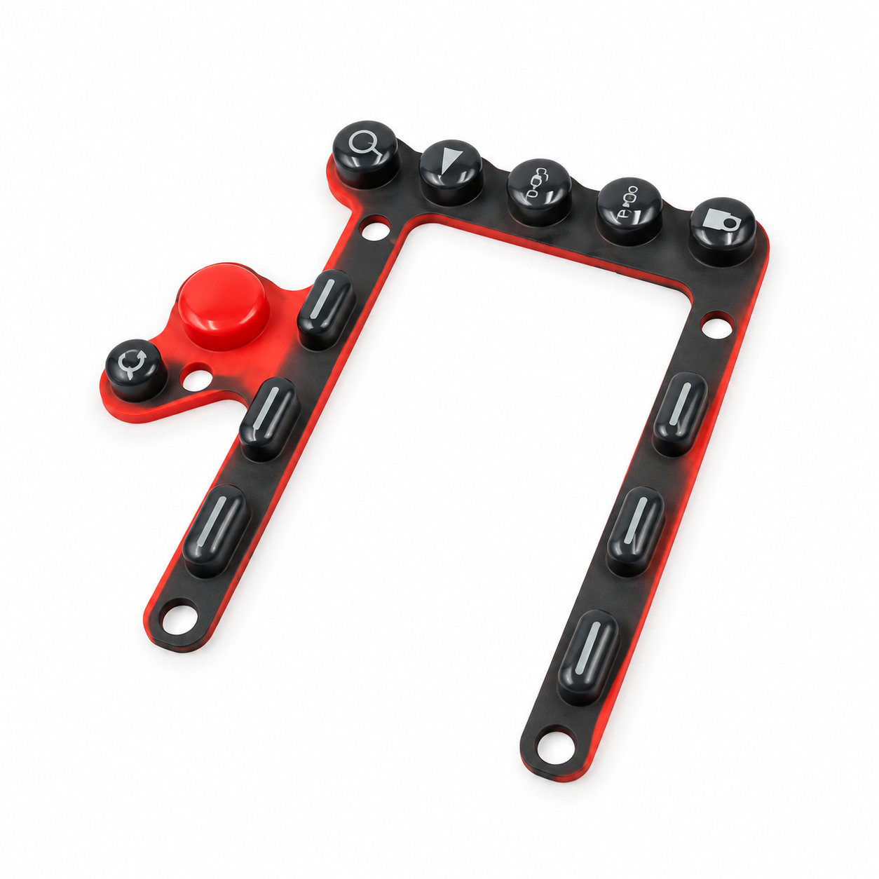 Conductive silicone rubber keypads/durable silicone buttons