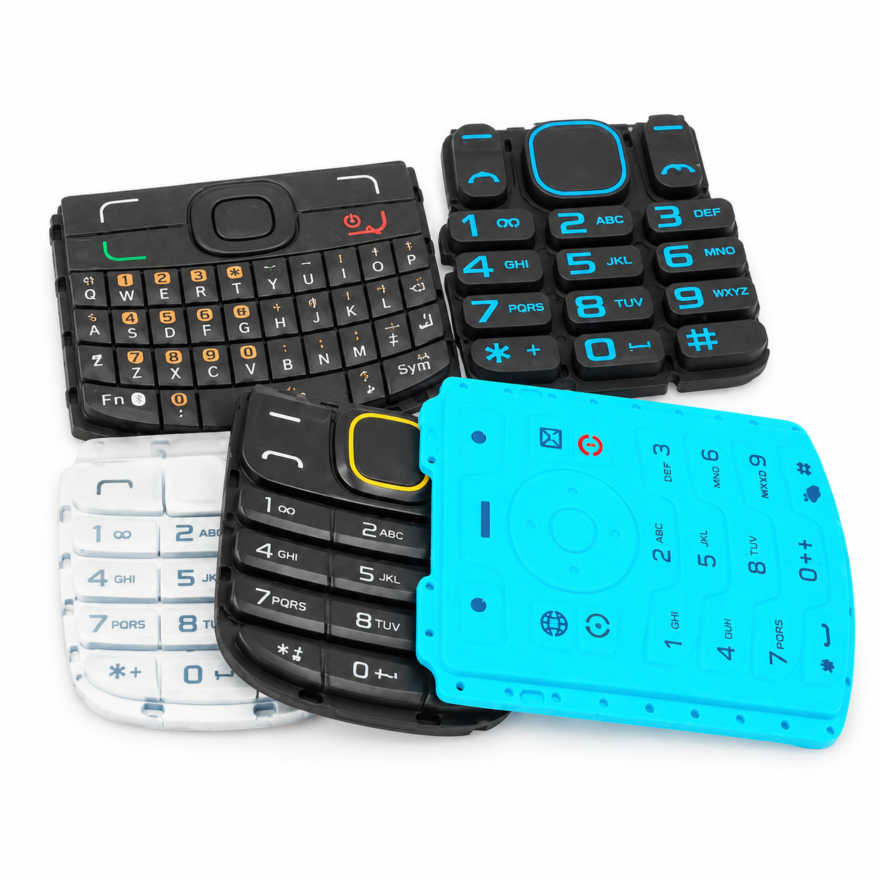 Conductive silicone keypads/silicone phone key buttons