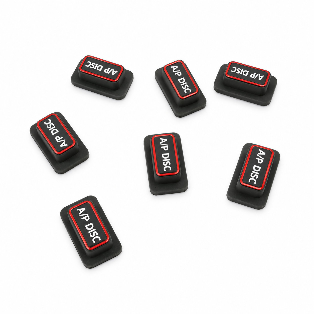 Custom silicone keypads/key buttons for electronic equipment