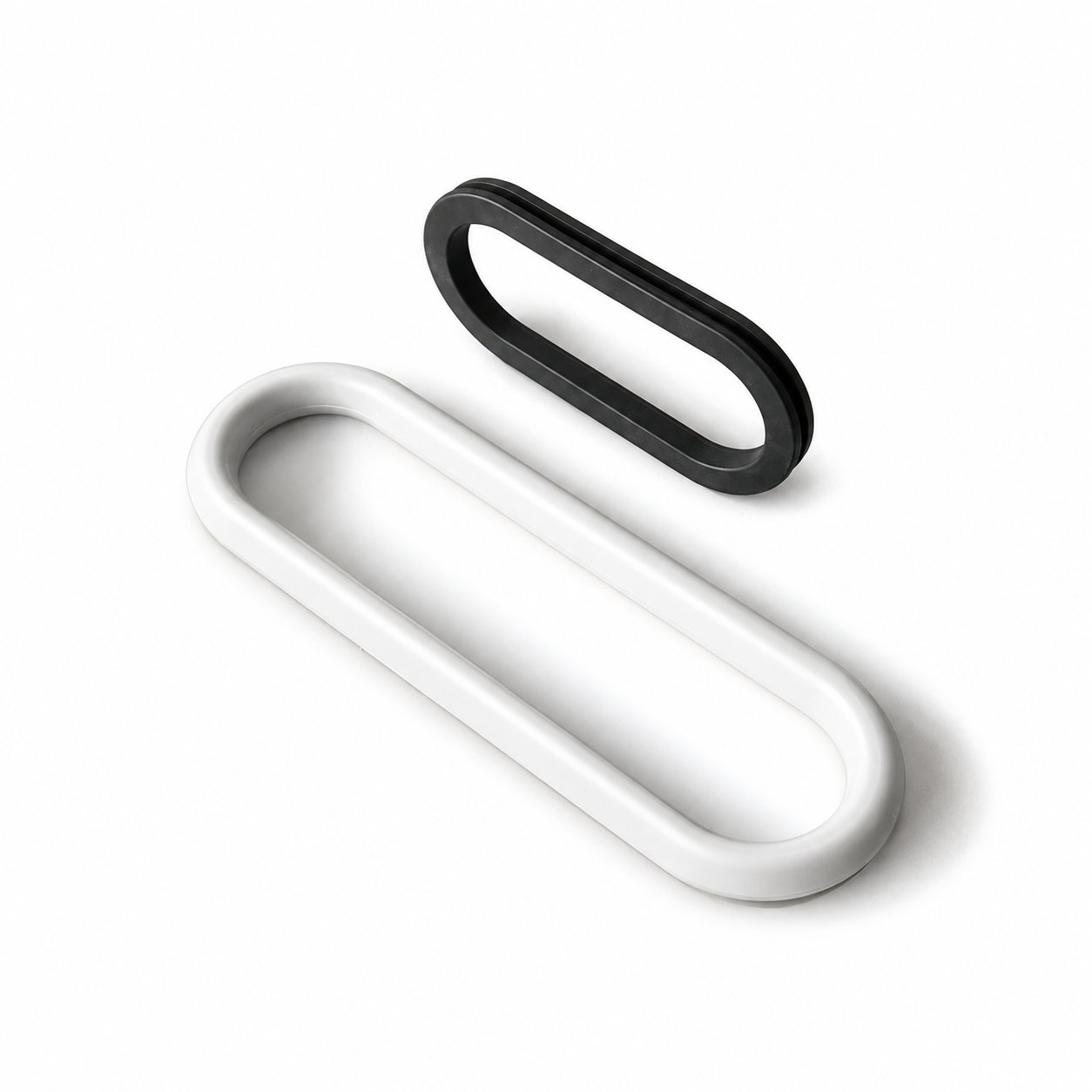 Custom insulated oval rubber grommet with different sizes