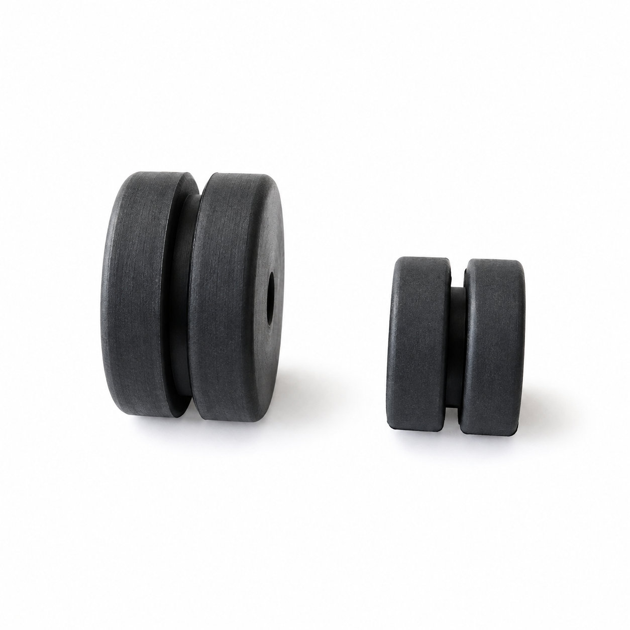 Custom anti-vibration rubber grommets for wire protection