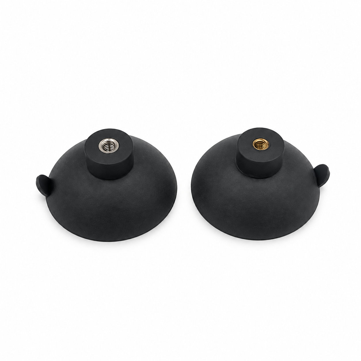 80mm Black Suction Cup with nut inside for Industry Applications